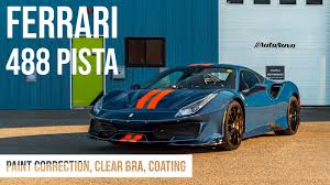 All preowned ferrari cars undergo rigorous controls to ensure their owners the best driving experience. Detailing Projects Ferrari 488 Pista Paint Correction Clear Bra Ceramic Coating Ask A Pro Blog