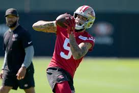 Mike Evans, Quentin Johnston exit 49ers-Chargers joint practice early