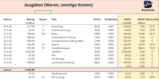 Wir empfehlen ihnen die doppelte buchhaltung nicht mit excel, sondern stattdessen mit einer verlässlichen software zu führen, um fehler zu vermeiden. Buchhaltung Mit Excel