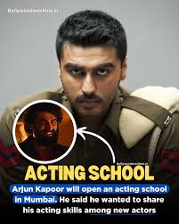 Arjun Kapoor opened an acting school in Mumbai. He said he wanted to share  his acting knowledge with others. . . . #arjunkapoor #singham #singhamagain  #bollywood #BollywoodMachine