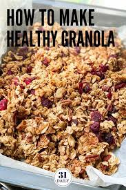Healthy Granola Recipe Making It Your Own Recipe In 2020 Granola Recipe Healthy Granola Healthy Recipes