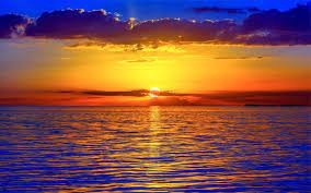 Free to download real beautiful sunset wallpaper home screen. Blue Ocean Sunset Wallpapers Top Free Blue Ocean Sunset Backgrounds Wallpaperaccess