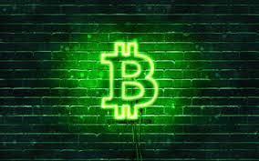 You see the bottom of the green bar? Download Wallpapers Bitcoin Green Logo 4k Green Brickwall Bitcoin Logo Cryptocurrency Bitcoin Neon Logo Bitcoin For Desktop Free Pictures For Desktop Free