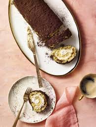 Almond Espresso Buche De Noel Recipe Rimmed Baking Sheet Baking Buche De Noel Recipe