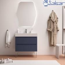 Créateur du waterconcept, nous proposons des solutions d'optimisation et d'agencement esthétiques capables d'harmoniser votre espace d'eau et de le rendre parfaitement fonctionnel. Meuble Salle De Bain 2 Tiroirs Metallique Night Blue Monterrey Salgar 81727 Vita Habitat