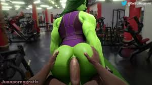 She Hulk es follada por el culito Fortnite - XNXX.COM