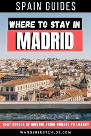 It is also important to take into account the reasons to visit madrid. Where To Stay In Madrid Spain Hotels For Every Budget 2021