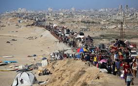 Israel says 'Gaza is burning' as it ...