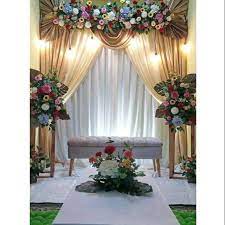 Harga dekorasi akad mulai 2.5 juta sampai 4,5 juta tergantung model dan permintaan. Dekorasi Akad Nikah Shopee Indonesia