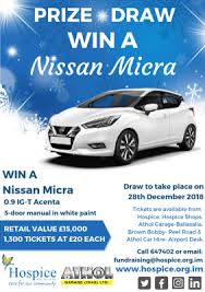 The bonus draw will be held on november 12, 2020 at the office of stride management corp. Christmas Car Draw Hospice Isle Of Man