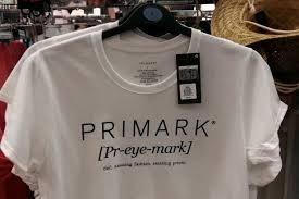 pr ee mark or pr eye mark primark now selling t shirts