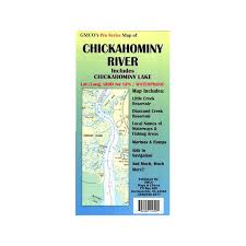 Details About Gmco Chickahominy River Pro Series Map