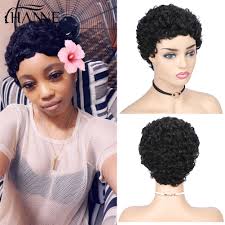 Shop our best short wigs: Short Human Hair Wigs Bob Wig For Black Women Brazilian Remy Hair Wig For African American Fluffy Curly Free Shipp Hanne Hair Human Hair Lace Wigs Aliexpress