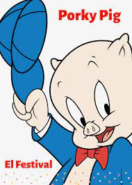 El Famoso Festival De Porky Y Ya Comienza La Diversion Al Ritmo Queremos Bailar Porky Pig Cartoon Elfestivaldeporky Character Smurfs Festival
