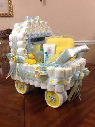 Elegant Diaper Stroller Beautiful Centerpiece For Baby Etsy Diy Baby Shower Gifts Baby Shower Baskets Diaper Stroller
