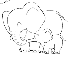 Gambar mewarnai sketsa gambar binatang gajah terbaru. Contoh Gambar Sketsa Hewan Gajah