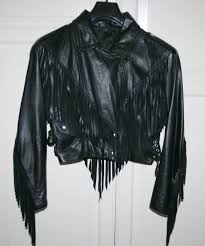Vintage Black Leather Fringed Jacket 80s Fringed Leather Cropped Jacket Black Motorcycle Leather Jacket Cowgirl Fringe Jacket In 2020 Fringe Leather Jacket Black Leather Fringe Jacket Fringe Jacket