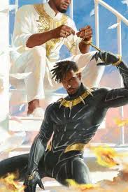 T Challa Erik Killmonger Black Panther Cr Krabat Dessins Marvel Deadpool Dessin Personnages Marvel