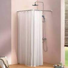 Selain karena proses pemasangan yang sederhana dan tidak terlalu memakan tempat, mandi dengan shower akan lebih menghemat waktu dibandingkan dengan mandi dengan bath tub. Tiang L Shower Curtain Tiang Tirai Kamar Mandi Model L Tiang Kamar Mandi Stainless Shopee Indonesia