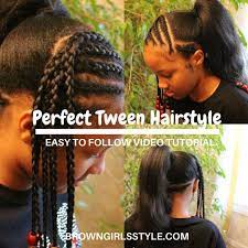 The 1 Source For Hairstyles For Girls Http Www Browngirlsstyle Com Perfect Natural Hairstyle F Natural Hair Styles Black Hair Protective Styles Hair Styles