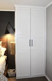 Built In Ikea Pax Wardrobe Caroline Sears Home Ikea Pax Ikea Pax Wardrobe Ikea Wardrobe Hack