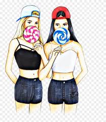 Maybe you would like to learn more about one of these? Cute Teenage Best Friend Drawings Novocom Top