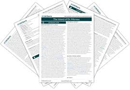 Shipwrecked in this seeming paradise, the unfortunate edward prendick stumbles upon the wild beastly creations of the sadistic doctor and enters into a bizarre and terrifying world of a doctor who plays an. The Island Of Dr Moreau By H G Wells Plot Summary Litcharts