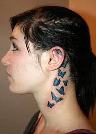 Butterfly tattoos have become more and more popular in recent years, particularly for women. 97 Decent Butterfly Tattoos On Neck