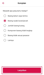 Maybe you would like to learn more about one of these? Tanya Jawab Cara Mengajukan Komplain Barang Retur Bukalapak