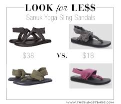This is exactly why the yoga shoes should not weigh much. Look For Less Sanuk Yoga Sling Sandals The Budget Babe Affordable Fashion Style Blog