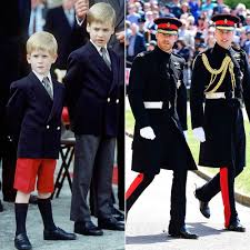 A Blast From The Past Princes Harry And William In 1989 And Now Royalwedding Royalweddingtoday Britisch Prinzessin Diana Prinz Und Prinzessin