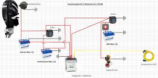 Schaltplan 3 Batterien Mit 2 Dvsr Korrekt Boote Forum De Das Forum Rund Um Boote