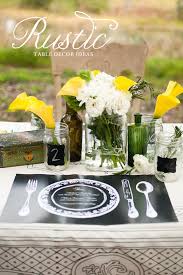 Check spelling or type a new query. Rustic Table Decor Ideas