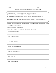 Understanding the difference and importance of the two can help vastly improve our style of writing. Main Clauses Worksheet Printable Worksheets And Activities For Teachers Parents Tutors And Homeschool Families
