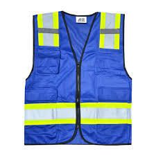 Our collection of blue safety vests also includes more deluxe styles like the blue public service vests, and the incident command safety vests. Super Rescue Vest With Mesh Back Mrs Blue Sr1035 Az Ultra Grip Safety