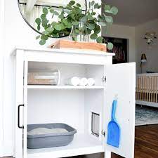 This device seems to like a normal litter tray that wouldn't involve your cat in learning its usage. 17 Clever Ways To Hide The Litter Box