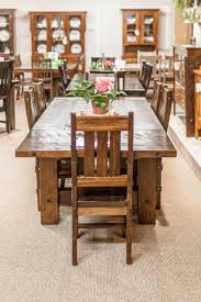 Wormy Maple Timber Harvest Table And Timber Chairs Mennonite Furniture Ontario At Ll Furniture Dining Room Table Farmhouse Dining Table Harvest Table