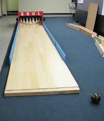 Diy Bowling Alley North American Bowling Homemade Bowling Lanes Just For Fun Or Diy Bowling Alley Diy Bowling Backyard Furniture Diy