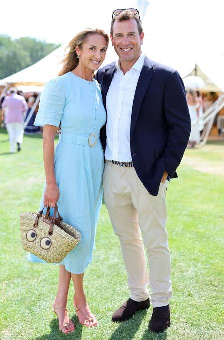 Harriet Sperling Looks Lovely in Linen Blue Dress at Royal Charity Polo Cup - AOL