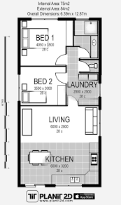Granny Flat Plans House Floor Plans Cottage House Plans