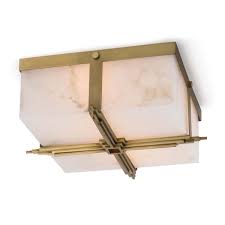 Art deco meets bauhaus in this architectural light fixture made in chrome, nickel or brass and frosted glass. Crossed Art Deco Ceiling Light Shades Of Light