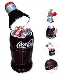Маленький холодильник в бутылке с напитками - 10 л / 15 банок | Cool Mania