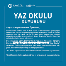 Açık lise ve açık ortaokul girişi. Anadolu Universitesi On Twitter Anadolu Universitesi Acikogretim Sistemi Yaz Okulu Duyurusu Detayli Bilgi Icin Resmi Web Sitemiz Ve Sosyal Medya Hesaplarimizi Takip Ediniz Anadoluuniversitesi Acikogretim Isletme Iktisat Aof Aos Yazokulu