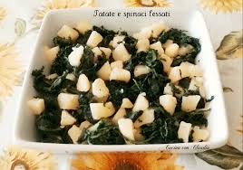Gli spinaci sono un ortaggio molto versatile in cucina: Patate E Spinaci Lessati Cucina Con Claudia