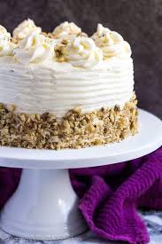 Desiccated coconut fills this carrot cake with rich, buttery flavor, and adds a chewy texture. Carrot Layer Cake Marsha S Baking Addiction