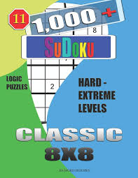 I will show you how to make a custom puzzle. 1 000 Sudoku Classic 8x8 Logic Puzzles Hard Extreme Levels Daily Sudoku Holmes Basford 9781651966815 Amazon Com Books
