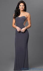Silver Charcoal Gray Prom Dresses Grey Party Dresses Grey Prom Dress Prom Dresses