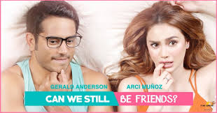 Tip #5 for our use. Showbiz Portal Arci Munoz Gerald Anderson Reunited Can Relate With Their Roles As Exes Who Want To Be Friends In Can We Still Be Friends