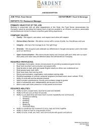 Introduce your skills and experience in a. Food Runner Resume Sample April 2021