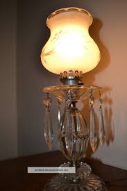 Antique Lighting Antique Vintage Hurricane Globe Crystal Glass Prism Table Light Lamp Antique Table Lamps Clear Glass Lamps Antique Lamps